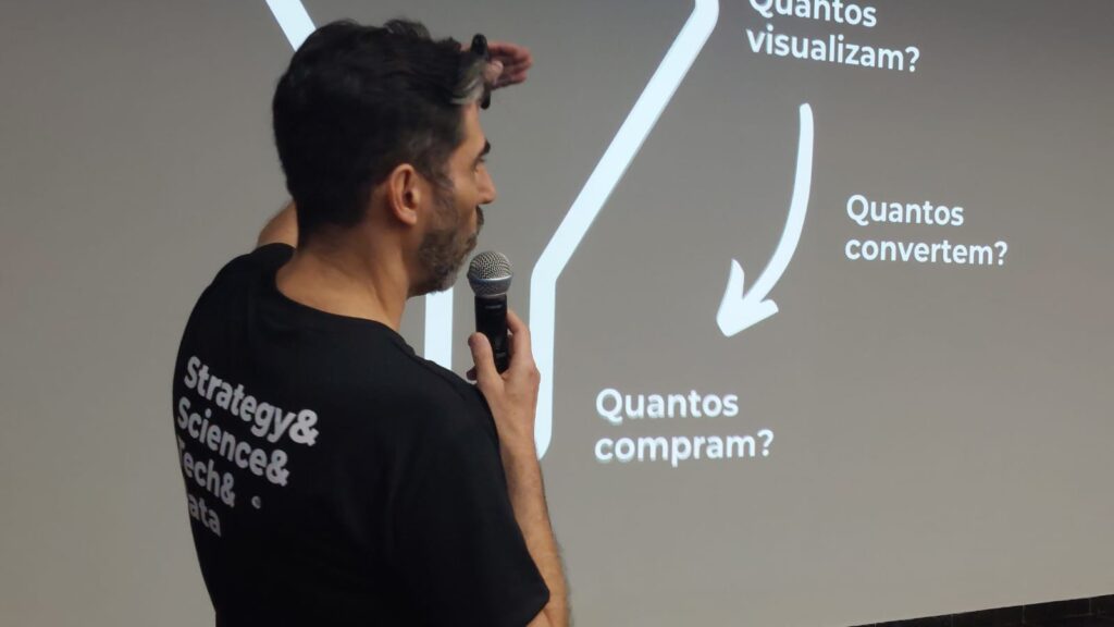 Paulo Milreu palestra sobre tráfego digital no Hack You Business em Bauru